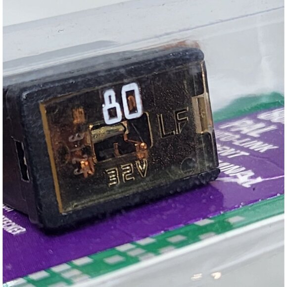 Adv Littelfuse 80A PAL Auto-Link 9/16" Bent Male Terminal OEM Automotive Fuse - Picture 5 of 6